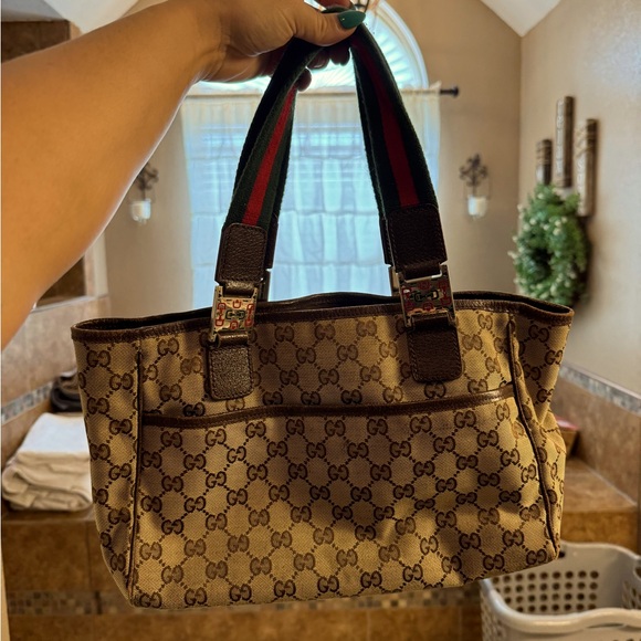 Authentic GUCCI purse handbag vintage 90’s used - Picture 1 of 5